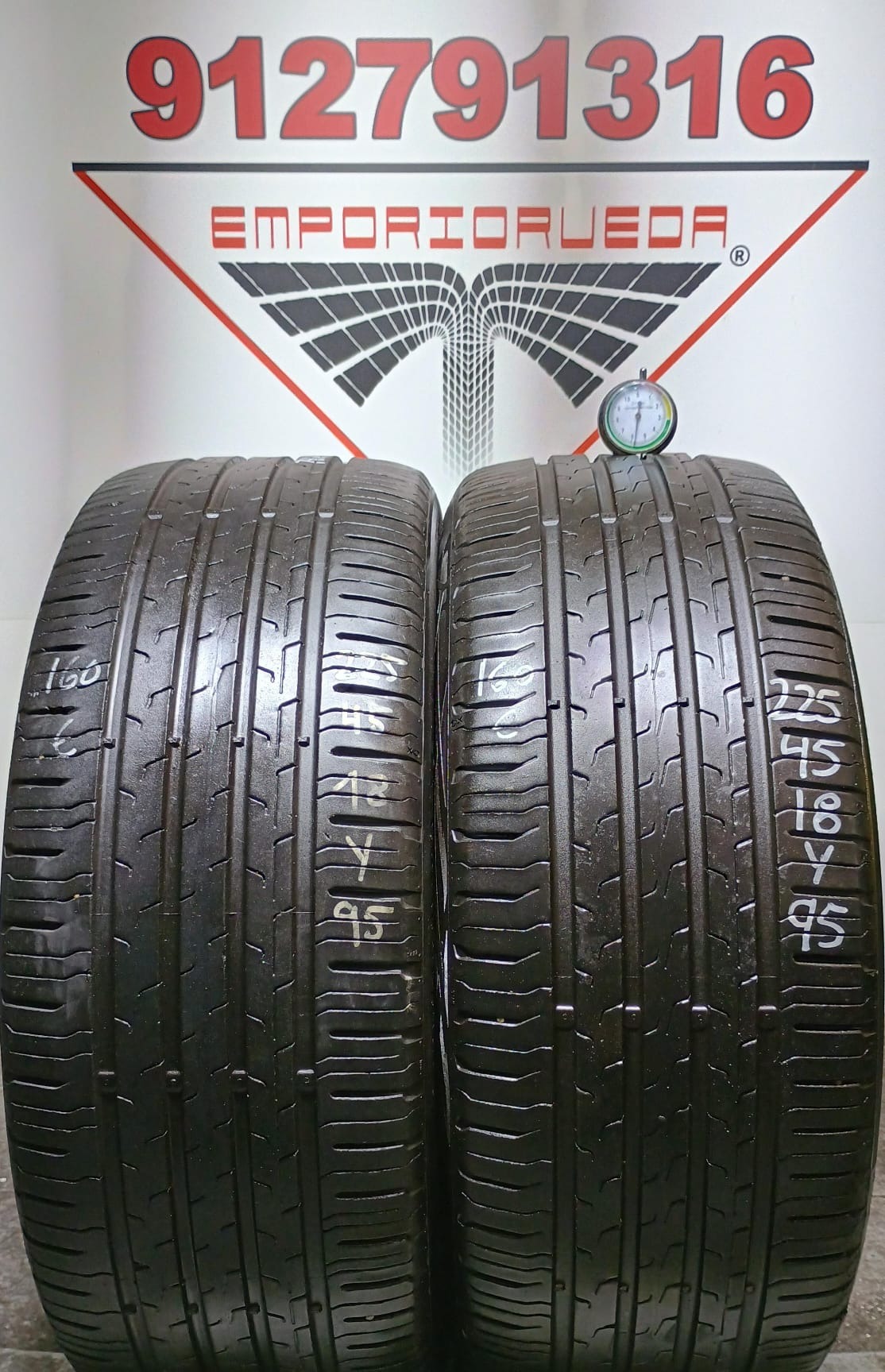 CONTINENTAL ECOCONTACT 6 USADO  225/45 R18 95 Y